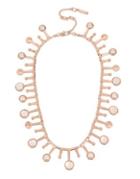 Kenneth Cole New York Knots And Pearls Blush Moonstone And Faux Pearl Collar Necklace