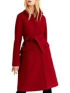 Brooks Brothers Red Fleece Out Winy Wool-blend Coat