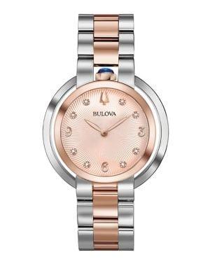 Bulova Rubaiyat Two-tone Bracelet Watch