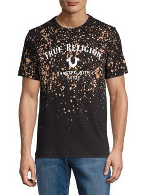 True Religion Bleached Heritage Cotton T-shirt