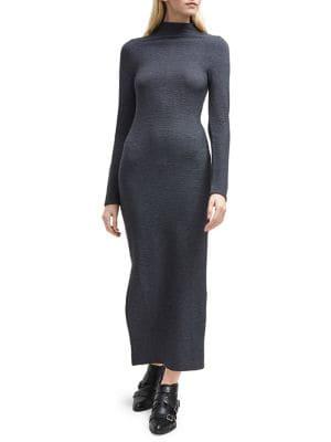 French Connection Petra Textured Maxi Dress
