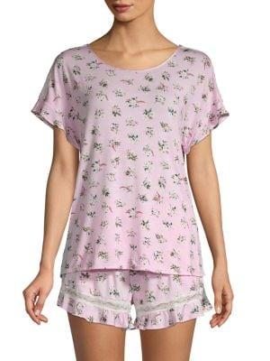 Kate Spade New York Floral Short Pj Set