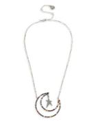 Bcbgeneration Red Carpet Confetti Moon & Star Frontal Necklace