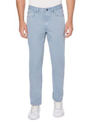 Perry Ellis Slim-fit Twill Stretch Pants