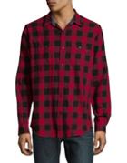 Dockers Premium Edition Flannel Cotton Button-down Shirt