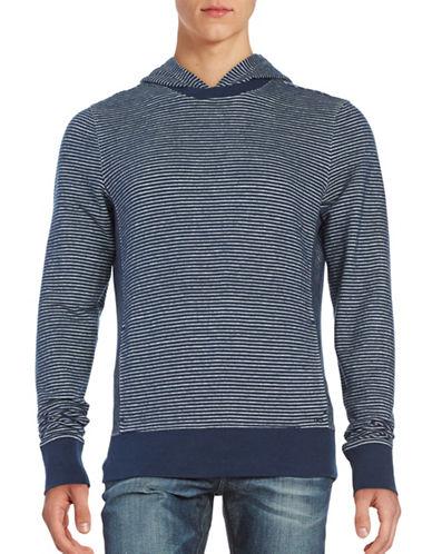 Michael Kors Striped Hooded Pullover