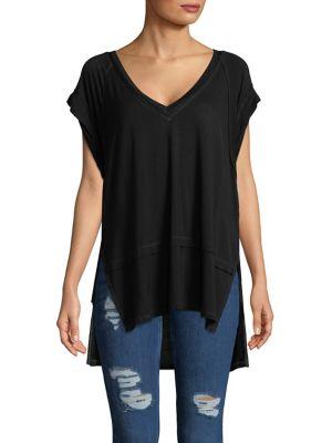 Free People Split-hem Voyage Tee
