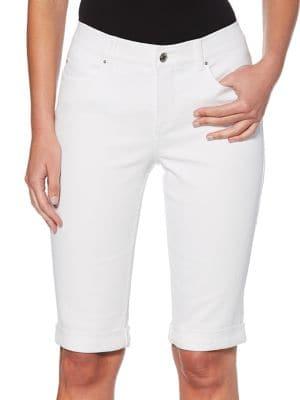 Rafaella Cuffed Bermuda Shorts