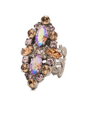Sorrelli Mirage Edelweiss Swarovski Crystal Ring