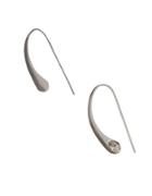 Bcbgeneration ?silvertone Stone-accented Teardrop Threader Earrings