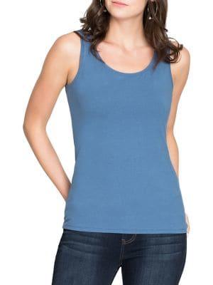 Nic+zoe Plus Perfect Scoop Jersey Tank Top