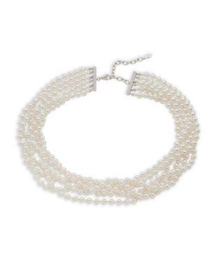 Nadri Pearl Layered Necklace