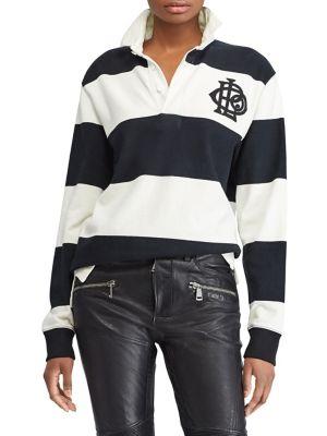 Polo Ralph Lauren Monogram Cotton Rugby Shirt