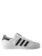 Adidas Men's Superstar Round-toe Leather Sneakers