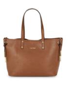 Calvin Klein Classic Faux Leather Tote
