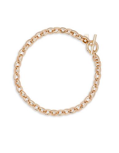 Lauren Ralph Lauren 12k Goldplated Small Oval Link Necklace
