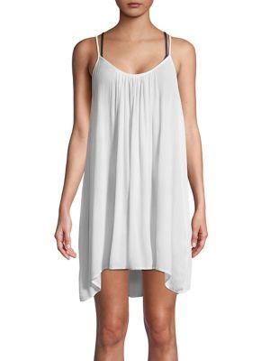 Elan Strappy Gathered Dress