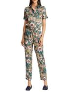 Lauren Ralph Lauren Floral Twill Jumpsuit