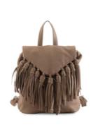Day And Mood Lee Fringe Leather Backpack