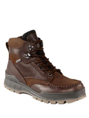 Ecco Track Ii High Leather Ankle Boots