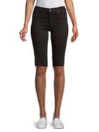 Hudson Jeans Fringed Knee-length Shorts