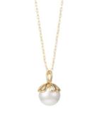 Kate Spade New York Mini Faux Pearl Pendant Necklace