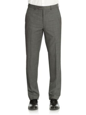 Lauren Ralph Lauren Sharkskin Ultraflex Classic-fit Wool Suit Separate Pants