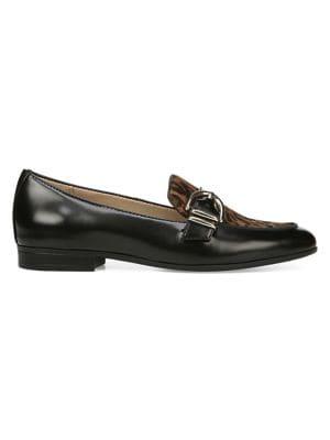 Naturalizer Janie Leather & Calf Hair Loafers