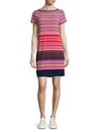 Michael Michael Kors Abbey Striped T-shirt Dress