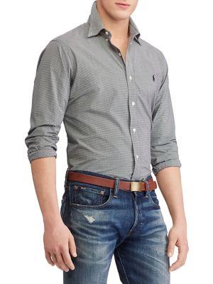 Polo Ralph Lauren Checkered Poplin Button-down Shirt
