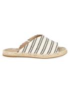 Eileen Fisher Milly Striped Slip-on Espadrilles