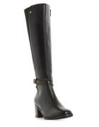 Dune London Vivv Leather Knee-high Boots