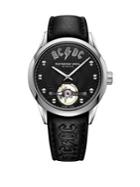 Raymond Weil Freelancer Limited Edition Ac Dc Stainless Steel And Leather-strap Watch