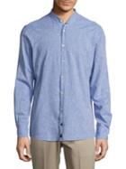 Strellson Cotton And Linen Button-down Shirt