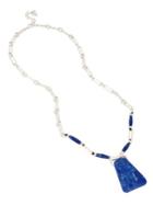 Robert Lee Morris Something Blue Lapis Pendant Necklace