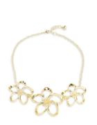 Ted Baker London Open Floral Crystal Statement Necklace