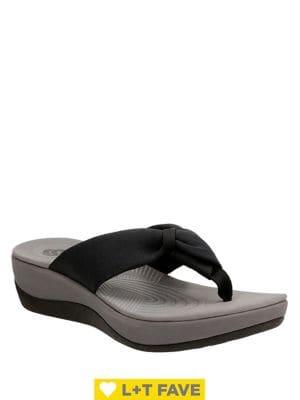 Clarks Arla Glison Cloudsteppers Tonal Flip Flops