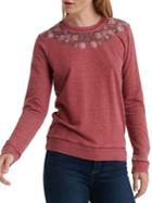 Lucky Brand Embroidered Pullover