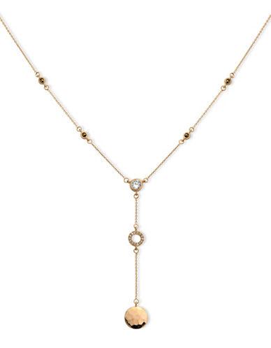 Judith Jack Lapis & Sterling Silver Lariat Necklace