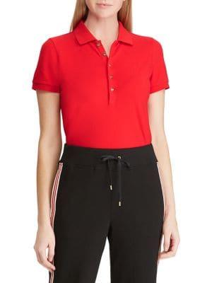 Lauren Ralph Lauren Stretch Pique Polo Shirt
