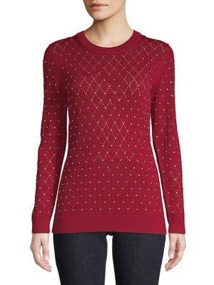 Michael Michael Kors Argyle Stud Top