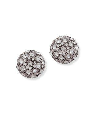 Jenny Packham Crystal Round Stud Earrings