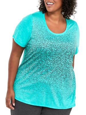 Activezone Plus Placement Printed Tee