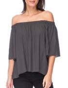 B Collection By Bobeau Parker Relaxed Off-the-shoulder Blouse