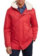 Brooks Brothers Red Fleece Sherpa-lined Hooded Parka