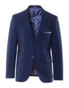 Paisley And Gray Slim-tailored Chevron Textured Jacket