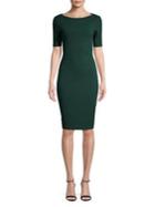 Dorothy Perkins Short Sleeve Midi Sheath Dress