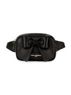 Karl Lagerfeld Paris Kris Bowtie Faux-leather Belt Bag