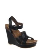 Sam Edelman Nelson Platform Leather Wedge Sandals