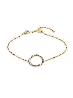 Nadri Sirena Pave Ring Sterling Silver Bracelet